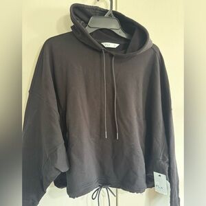 FLX Women's Black Hoodie Sweatshirt